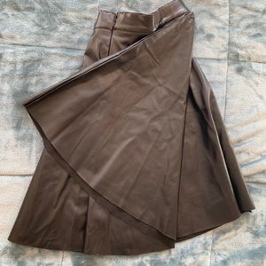 Forever 21 Faux Leather Mini Skirt - XL